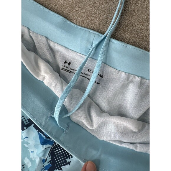 Under Armour Mileage 3.0 Printed Shorts Multicolor 1372756 Women's XL - Picture 3 of 11